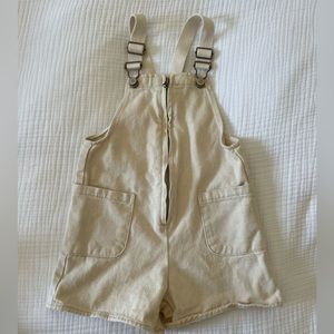 Zara kids canvas overalls